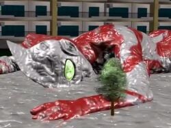 3d animated covered_in_slime defeated_heroine gigalady loop superheroine_factory tagme ultraman_(franchise) video