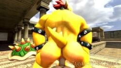 2boys 3d anal anal_sex animated anthro anthrofied ass ass_focus bowser gay jiggling_ass looking_at_viewer looking_back looking_pleasured male male/male male_only mario_(series) muscular muscular_male nintendo pounding pov power_bottom sfm tagme tiggyafterdark tigura video