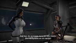 3d anifancys animated big_ass big_breasts big_penis black_hair blowjob breasts commander_shepard deep_penetration deepthroat english english_dialogue english_voice femshep futa_on_female futa_with_female futanari futashep getting_erect hispanic imminent_oral jack_(mass_effect) large_breasts mass_effect mass_effect_3 medium_hair miranda_lawson nude nude_female nude_futanari ponytail rikolo saliva sample sound sound_effects spanish spanish_subtitles spanish_text tattoo tattoos video