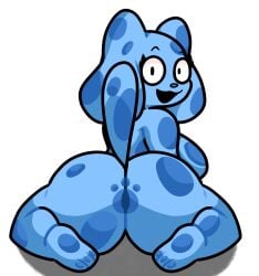 ass big_ass big_breasts blue's_clues blue_(blue's_clues) breasts bubble_butt dog_girl female female_focus female_only furry huge_ass lewdewott nickelodeon thick_thighs thighs