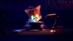 3d 3d_(artwork) age_difference animatronic anthro five_nights_at_freddy's five_nights_at_freddy's_2 fnaf fox imminent_sex lights_off lipstick male_focus older_female sega sonic_(series) sonic_the_hedgehog_(series) tagme tails toy_chica_(fnaf) younger_male