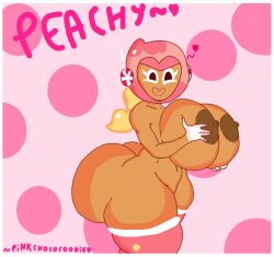 1girls ass boobs breasts butt cookie_run edit edited edited_image female female_only gingerbread_cookie gingerbread_man girl grabbing_breasts grabbing_own_breasts holding_breasts huge_ass huge_boobs huge_breasts huge_butt huge_tits nipples pink_choco_cookie shiin_(edit) skybluefnf tagme thick_ass thick_butt thick_thighs tits