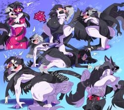 1futa 1girls 2023 aggressive anthro avian avian_humanoid big_belly canid canid_demon canine canine_humanoid demon demon_futa demon_girl face_fucking female furry futa_on_female futanari growling gynomorph gynomorph/female gynomorph_penetrating hellhound helluva_boss humanoid impregnation intersex intersex/female intersex_penetrating kissing knot loona_(helluva_boss) love_confession multiple_positions octavia_(helluva_boss) owl owl_demon passionate rough_sex tayuri torn_clothes