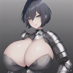 ai_generated armor huge_breasts op_ai short_hair