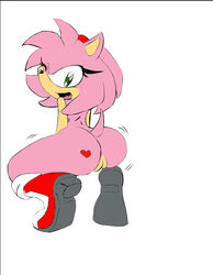 1girls amy_rose angelbreed anthro ass ass_shake big_ass big_butt bimbo boots bubble_butt crouching eyelashes female flat_chested footwear fur furry green_eyes hair heart hedgehog mammal nude one_eye_closed open_mouth pink_hair pussy sega smile sonic_(series) squat tattoo tongue twerking video_games wide_hips wink