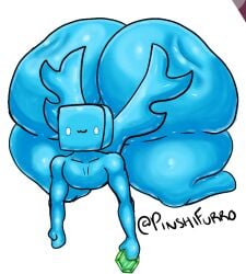 allay_(minecraft) ass ass_focus big_ass blue_body blue_skin bottom_heavy bubble_butt emerald_(gem) fat_ass huge_ass hyper_ass large_ass male male_only minecraft mob_vote mojang pinshifurro tagme thick_thighs thunder_thighs voluptuous wide_hips wings