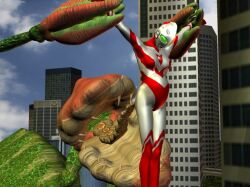 gigalady plant pregnant rape superheroine_factory ultraman_(franchise)