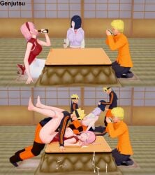 2girls 3d alcohol before_and_after blowjob boruto:_naruto_next_generations cowgirl_position cum cum_on_body cum_on_table doggy_style drinking fellatio fucked_from_behind fucked_senseless gangbang genjutsu husband_and_wife hyuuga_hinata incest koikatsu mind_control missionary_position mother_and_son multiple_boys naruto naruto_(series) on_table riding_penis robotlover sakura_haruno sex shadow_clone threesome triple_penetration unaware uzumaki_boruto vaginal_penetration vaginal_sex