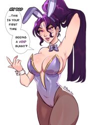 big_ass big_breasts bunny_ears bunnysuit kai'sa league_of_legends mambolina