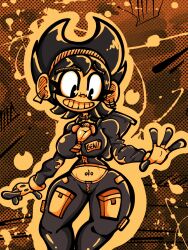 bendy bendy_and_the_dark_revival bendy_and_the_ink_machine bendy_fem bendy_the_dancing_demon ink_demon mthc181 tomboy