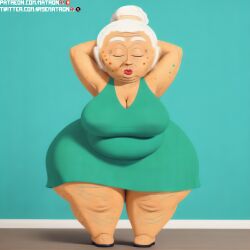 4k ai_generated bbw belly belly_button big_ass big_belly comedy_central fat_ass florence_cartman gilf grandmother granny highres huge_breasts huge_hips massive_belly massive_breasts massive_butt massive_thighs matronai_(artist) mature mature_female mature_woman morbidly_obese morbidly_obese_female obese obese_female old old_woman older_female patreon patreon_username pinup pussy sagging_breasts saggy_breasts south_park ssbbw stable_diffusion thick_thighs twitter_username wide_hips wrinkled_skin wrinkles