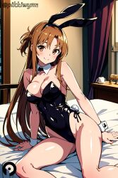 yuuki asuna from playboy by pikkiwynn