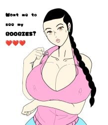 1girls big_ass big_breasts black_hair blue_jeans braided_ponytail breast_sucking breasts brown_eyes cute dress female hair_on_breasts hairline indian_female inviting_to_sex large_breasts long_hair milf nipples no_bra nose pale-skinned_female pink_dress pink_lips ponytail princely princely_(princelykaden) ready_for_sex ready_to_fuck sex_request solo teacher thick_ass thick_breasts tied_hair tight_clothing yellow_eyes