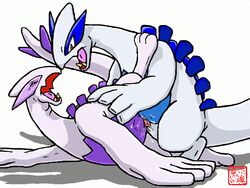 animated cum cum_in_pussy cum_inside dragon_soul_e erection female feral from_behind furry lugia male orgasm penetration penis pokemon pokemon_(species) pussy vaginal_penetration