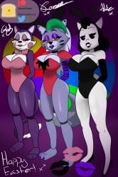 alice_angel beanontoast bendy_and_the_ink_machine big_breasts bunny_ears cindy_(fnac) five_nights_at_candy's five_nights_at_freddy's five_nights_at_freddy's:_security_breach roxanne_wolf_(fnaf)