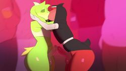 2boys alintanova animated anthro crop_top cum cum_drip cumming cumming_together deep_kiss deep_kissing dickmagus femboy femboy_only french_kiss frottage gay gay_kissing girly green_fur kissing loop male male/male male_only moaning mp4 original_character original_characters passionate_kiss ray_(svarzye) red_(svarzye) rubbing rubbing_penis sound sound_effects svarzye touching_penises video yaoi