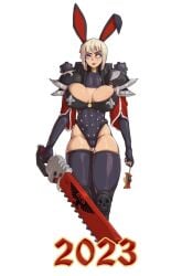 1girls adepta_sororitas big_breasts chainsword darkminou female female_only imperium_of_man inquisition_(warhammer_40k) power_armor purity_seal scar sister_jeanne sister_of_battle solo solo_female sword tagme tattoo warhammer_(franchise) warhammer_40k white_hair wide_hips