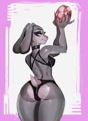 judy hopps from disney by johnfoxart