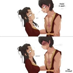 ... 1boy 1girls abdominal_scar abs artist_name avatar_the_last_airbender azula big_breasts black_hair blush breasts brother brother_and_sister burn_scar cleavage closed_eyes clothing crismoster dark_hair dialogue duo duo_focus english english_dialogue english_text erect_nipples eyelashes fire_nation hair_ornament hand_on_shoulder imminent_rape imminent_sex incest lipstick long_sleeves messy messy_hair muscular muscular_arms muscular_male nightgown older_brother older_brother_and_younger_sister open_mouth prince princess red_lipstick robe robes royal royalty saliva siblings simple_background sister size_difference smirk smirking smug smug_grin spitting spitting_on_face sweat sweating tears teasing text tied_hair tongue tongue_out topknot vein veiny white_background yellow_eyes you_gonna_get_raped younger_sister zuko