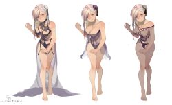 98ysx alternate_costume fate/grand_order fate_(series) female miyamoto_musashi_(fate) miyamoto_musashi_(swimsuit_berserker) miyamoto_musashi_(swimsuit_berserker)_(third_ascension)_(fate)