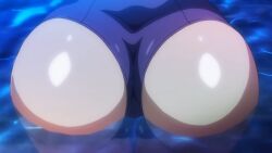 1girls anime_screencap ass bonyuu-chan_wa_dashitai bunnywalker large_ass ova sakurazawa_tomomi screencap screenshot skin_tight stitched swimsuit t-rex_(animation_studio)