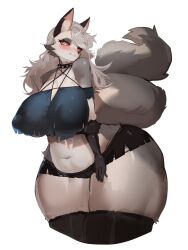 anthro anthro_only big_breasts breasts female helluva_boss huge_breasts loona_(helluva_boss) thick_thighs utterangle wide_hips