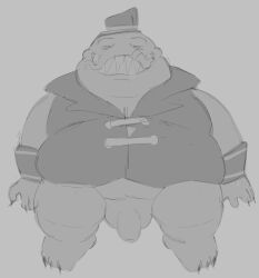 big_balls big_penis chubby chubby_male cock dick fat fat_balls fat_cock fat_man league_of_legends male male_only non-human overweight overweight_male penis smut_leo tahm_kench