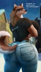 1girls aleu aleu_(balto) ass_bigger_than_body ass_bigger_than_breasts ass_bigger_than_head ass_expansion ass_focus ass_growth balto_(film) big_ass big_breasts big_butt blue_eyes blue_jeans bottomwear breast_expansion breast_growth breasts_bigger_than_body breasts_bigger_than_head breasts_bigger_than_torso brown_fur bubble_ass bubble_butt butt_expansion butt_focus butt_growth capcom denim denim_clothing expansion fat_ass fat_butt female female_only furry growth hourglass_expansion hourglass_figure huge_ass huge_breasts huge_butt hyper_ass hyper_breasts hyper_butt jeans large_ass large_breasts large_butt looking_at_viewer resident_evil round_ass round_butt solo thick_ass thick_thighs tight_bottomwear tight_clothing tight_pants tight_topwear topwear umbrella_corporation unaware underboob venjiiart wide_hips