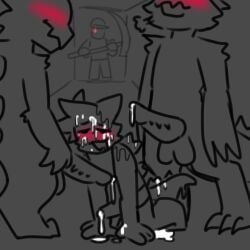 3boys anthro cum furry gay kaiju_(kaiju_paradise) kaiju_paradise kpdegenerate non-human noob roblox roblox_game self_upload tagme threesome toony