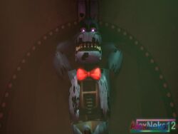 alexneko12 animated dick five_nights_at_freddy's five_nights_at_freddy's_4 gay ingame_model nightmare_bonnie no_sound penis pole_dancing tagme video