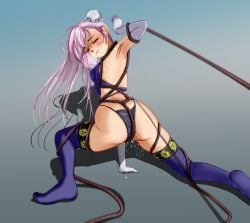 bondage fate/grand_order fate_(series) female miyamoto_musashi_(fate) miyamoto_musashi_(swimsuit_berserker) miyamoto_musashi_(swimsuit_berserker)_(third_ascension)_(fate)