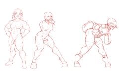 1futa amputee armless balls before_and_after bit_gag castration futa_only futanari humanoid humanoid_penis muscular muscular_futanari nude pack_mule penis sketch slave solo wahafagart