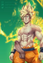son goku from dragon ball by soynutts
