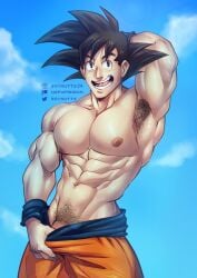 son goku from dragon ball by soynutts