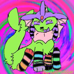 2023 absurd_res alternate_version_at_source animal_genitalia animal_pussy bracelet bright_colors canid canine_genitalia canine_pussy clothing coontail_hair cuntboy cute_fangs eeveelution espeon felid feralmunchies fin fish_tail fluffy fluffy_tail footwear gem gem_on_forehead generation_1_pokemon generation_2_pokemon genitals glitch_effect hi_res hybrid intersex jewelry laugh looking_up mammal nintendo pixel pixelated pokemon pokemon_(species) pussy sitting sitting_on_ground socks solo sparkleanimal sparklecat sparkledog tail vaporeon vibrant_background