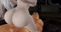 1girls ass big_ass big_breasts big_butt boobjob breasts bubble_ass bubble_butt curvaceous curvy curvy_body curvy_female curvy_figure curvy_hips death_(personification) deep_penetration grim_reaper he_man huge_ass huge_breasts lady_death long_hair masters_of_the_universe naked naughty nude nude_female on_top penetration queen_of_the_dead sex solo_female voluptuous voluptuous_female white_hair white_skin xnafanxps