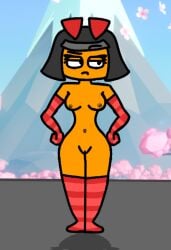 bardur_giant breasts naked nipples nude_female orange_skin the_battle_of_polytopia warmers xin-xi