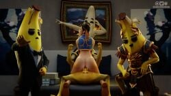 3d banana chun-li chun-li_(fortnite) continue_after_cum cum cum_drip cum_in_pussy cum_inside cum_on_body fortnite fortnite:_battle_royale horny moaning moaning_in_pleasure open_vest peely pussy sex street_fighter teasing vest_only watching weedson86 what