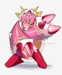 strawberry crepe cookie from cookie run