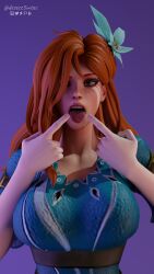 3d 3d_(artwork) begging begging_for_cum begging_pose blender blender_(software) blender_cycles crossed_eyes desess3intes dota_2 fellatio_gesture licking naughty_face open_mouth red_hair red_hair rolling_eyes sexually_suggestive suggestive suggestive_gesture suggestive_look teasing teasing_viewer tongue tongue_out windranger