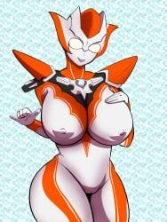 creople grigio_gets_raped large_breasts minato_asahi_(grigio) thick_thighs ubikitas ultraman_(franchise) ultraman_r/b ultrawoman_grigio wide_hips