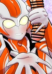 creople handjob minato_asahi_(grigio) ubikitas ultraman_(franchise) ultraman_r/b ultrawoman_grigio