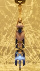 1girls 3d 3d_(artwork) aesir_(norse_mythology) areolae ball_gag belt big_breasts blonde_female blonde_hair blonde_pubic_hair blue_eyes bondage braid braided_hair breasts breasts_out female female_focus female_only female_pubic_hair front_view god_of_war god_of_war_ragnarok goddess hips hourglass_figure long_hair looking_at_viewer milf mjolnir mother mythology nipples norse_mythology partially_clothed pubic_hair pussy santa_monica_studio shimakasumi sif_(god_of_war) solo sony_corporation sony_interactive_entertainment thick_thighs thighs thin_waist waist wide_hips