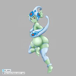 ass big_ass digimon digimon_frontier r.saph ranamon shortstack