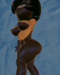 3d animated ass ass_shake breasts dark-skinned_female dark_skin female jucika mp4 music pressplayqueen pussy short_hair sound tagme thighs video