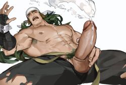 animal_ears balls bara big_penis boner cum erection face_markings fire_emblem fire_emblem:_path_of_radiance fire_emblem:_radiant_dawn gay laguz_(race) male male_only muarim_(fire_emblem) muscles muscular nintendo onlytimo orgasm penis shirtless solo solo_male tail