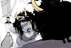 gamzee_makara glasses homestuck lipstick lysanthum vriska_serket