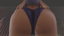 3d animated ass back back_view backside big_ass big_butt kishi shantae shantae_(character) smooth_skin tagme thick_ass thick_thighs video wayforward