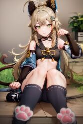 kirara (genshin impact) from genshin impact by unstablefate