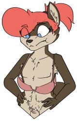 anthro bra crossdressing looking_down male_only tagme zabi_(zabish) zadirtybish